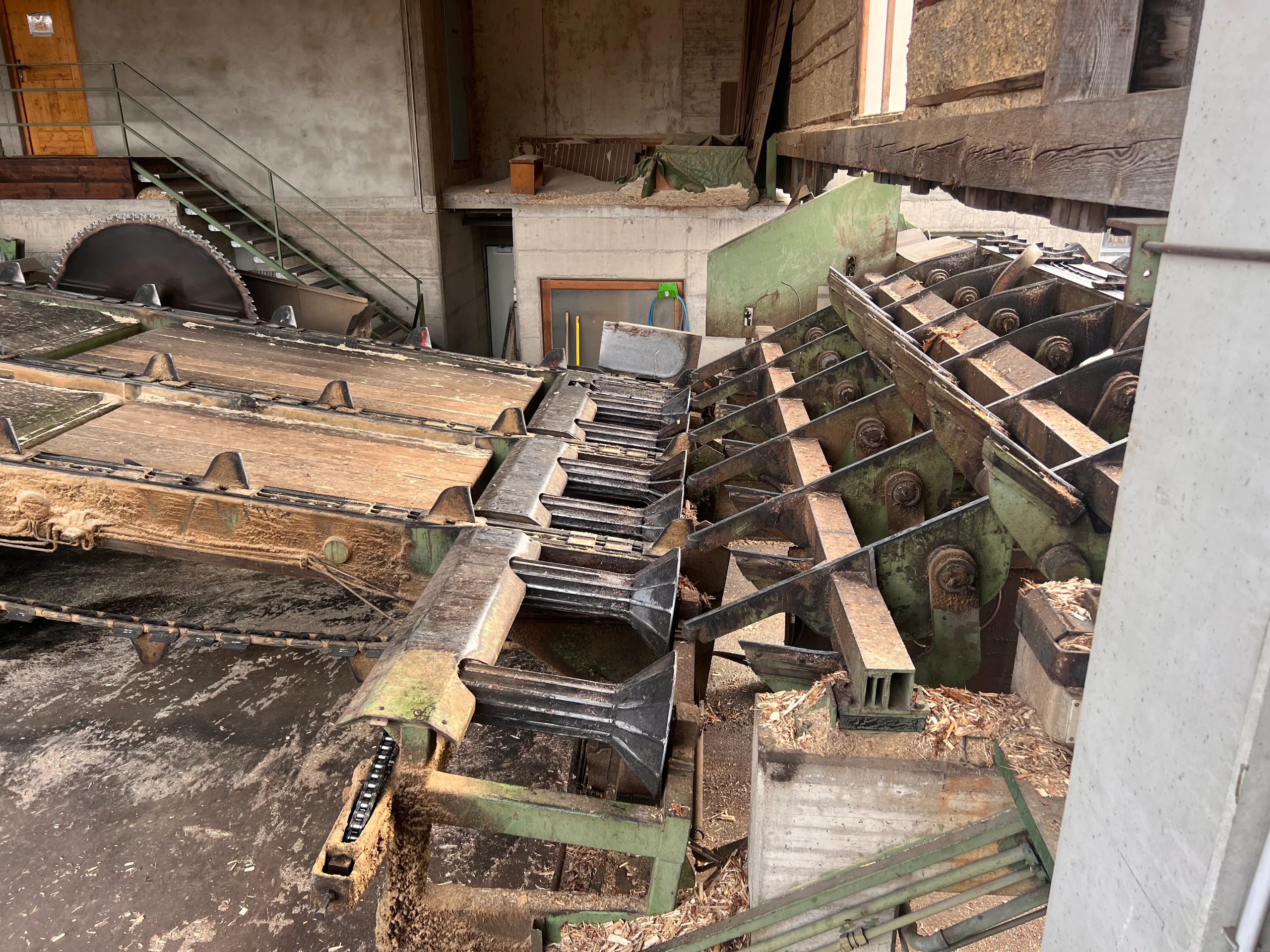 Impianto di selezione dei tronchi con scortecciatore - Immagine 8