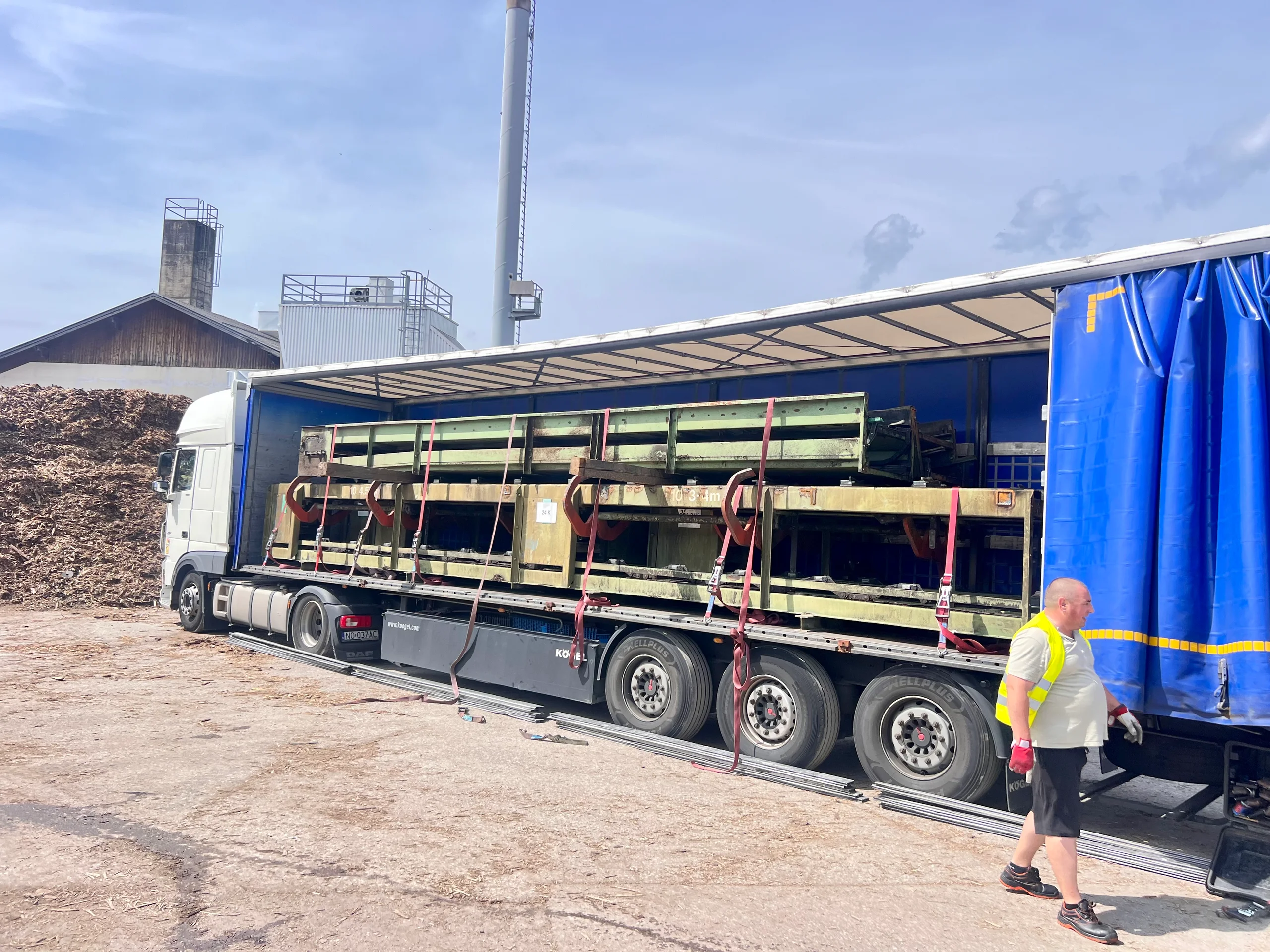 Impianto di selezione dei tronchi con scortecciatore - Immagine 22