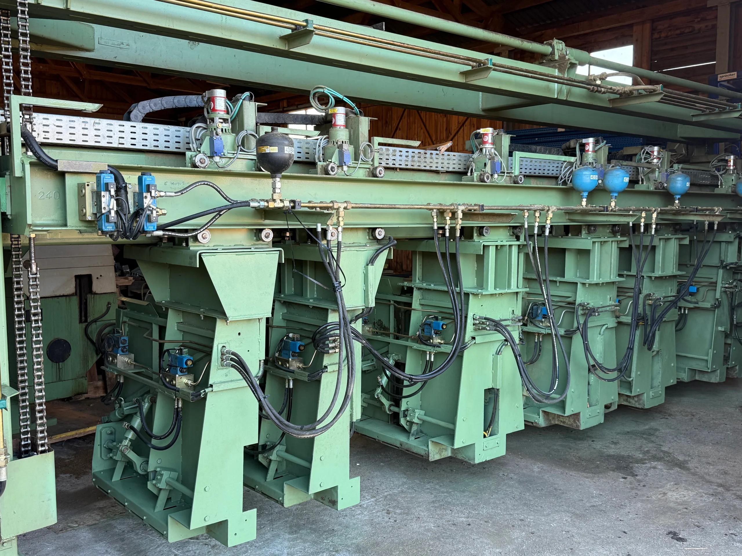 Posa a doghe Springer con riviste