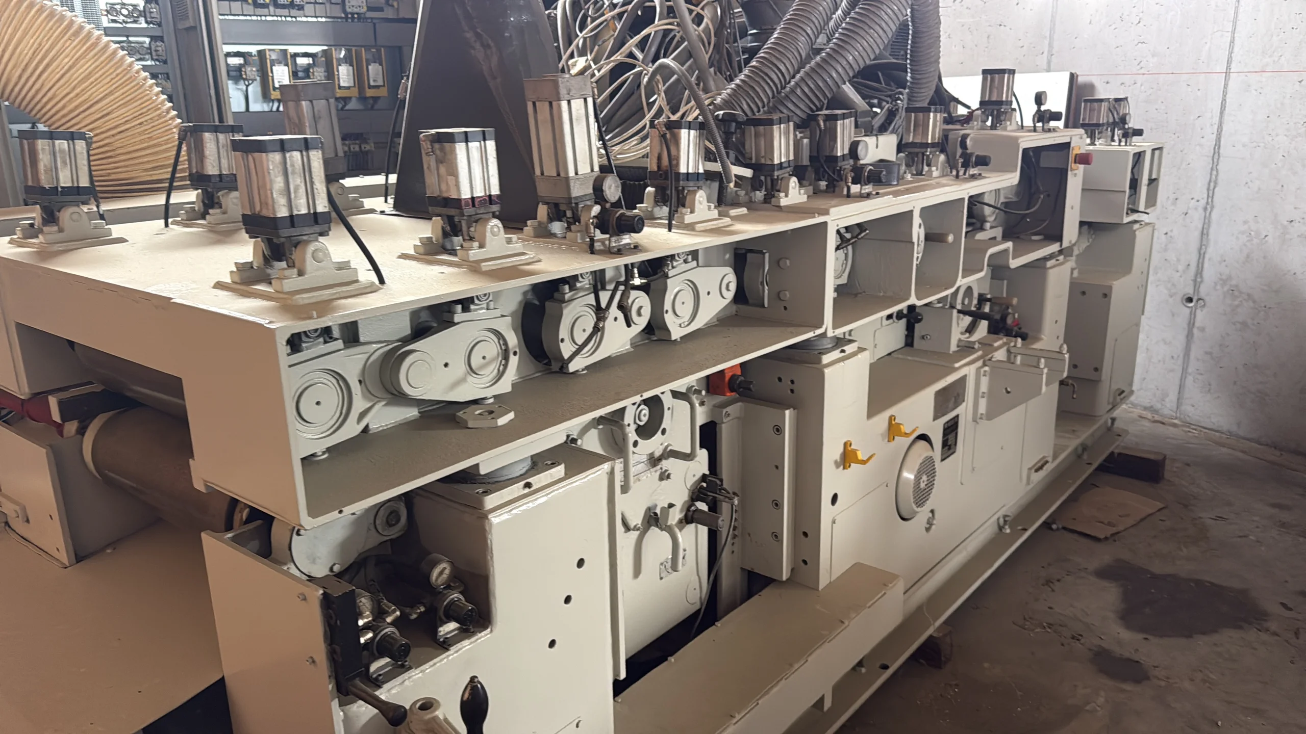 Combinazione pialla-sega REX a 2 lati ad alte prestazioni modello: HOMS-410-K (MSS + A + D + MS-SP) - Immagine 2