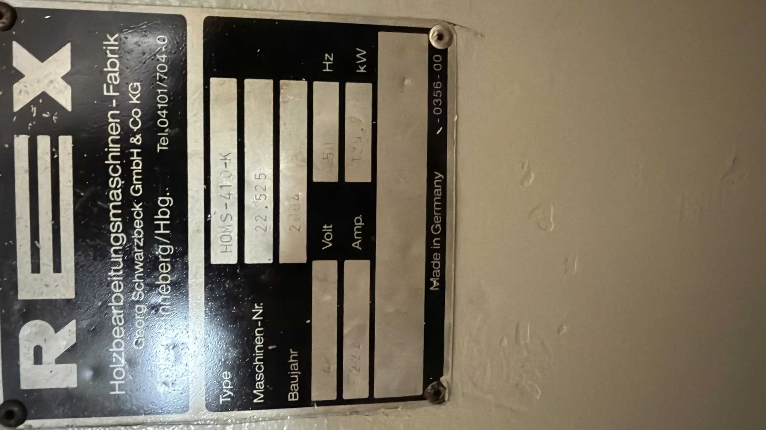 Combinazione pialla-sega REX a 2 lati ad alte prestazioni modello: HOMS-410-K (MSS + A + D + MS-SP) - Immagine 4