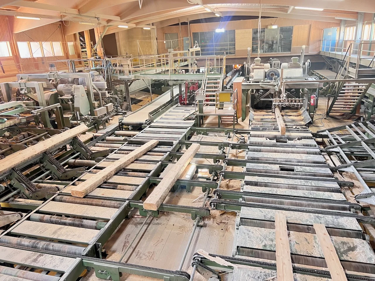 Sistema completo di segheria: EWD - Springer - Nicholson....