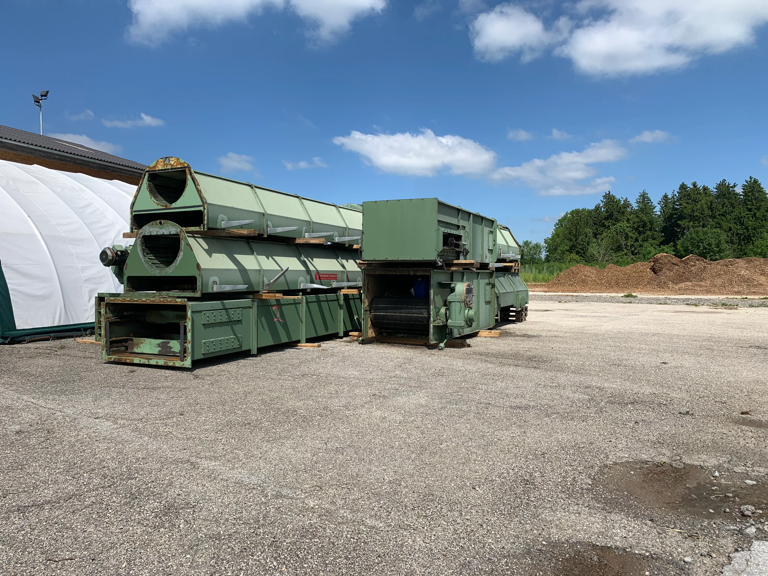 Trasportatore a nastro tubolare Springer