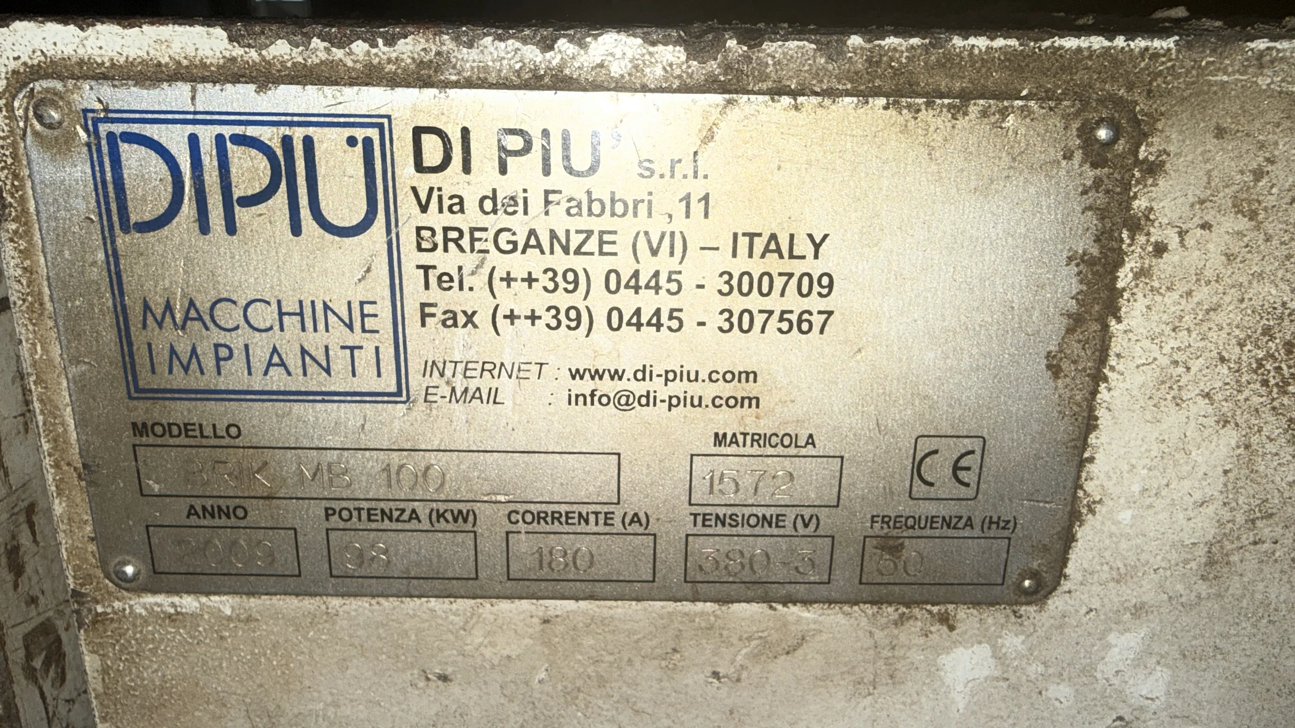 Pressa per bricchette DiPiu MB100 - Immagine 5