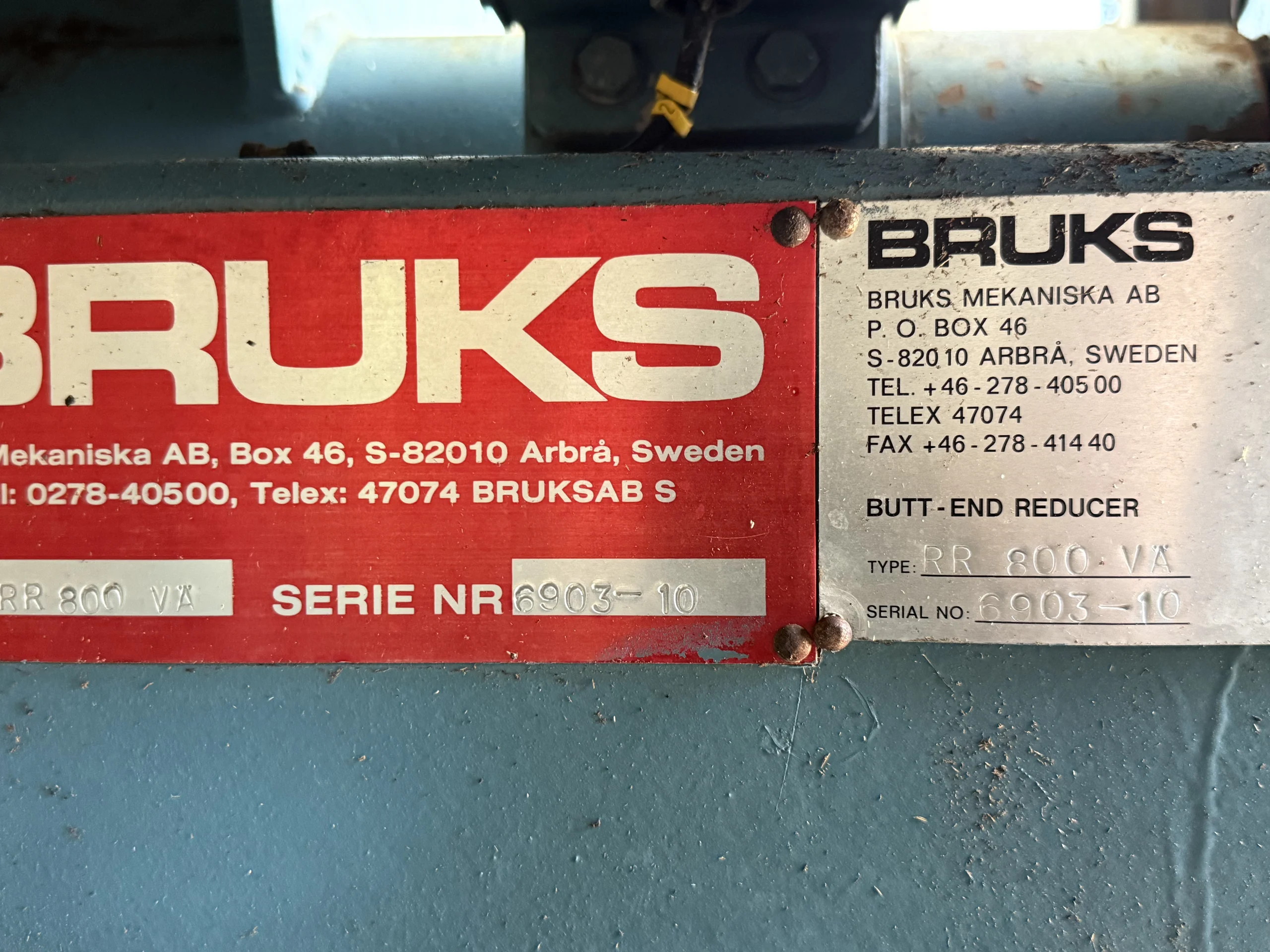 Riduttore di radice SIWERTELL BRUKS RR800 - Immagine 6